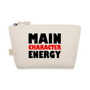 Main character energy - Bio-Täschchen - Natur - Vorne