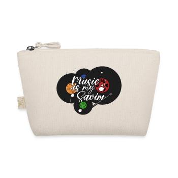 Music is my Savior - Organic Pouch - nature - Front