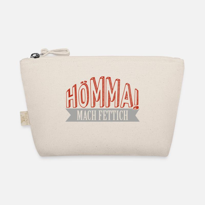 Hoemma mach Fettig - Bio-Täschchen - Natur