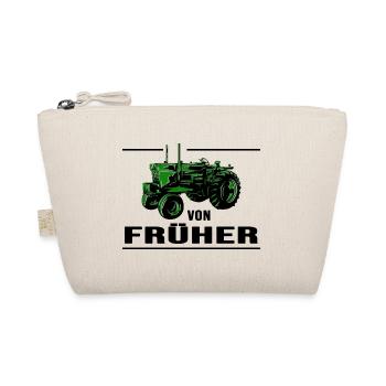 Traktor Schlepper Traktortreffen Traktor-Nostalgie - Bio-Täschchen - Natur - Vorne