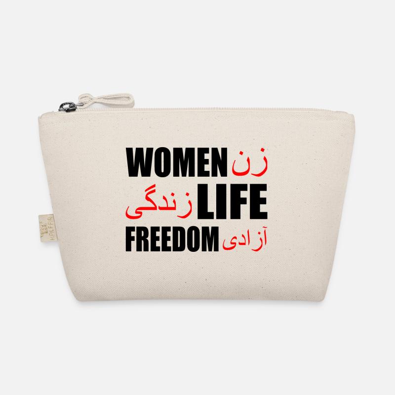 Women life freedom - Bio-Täschchen - Natur