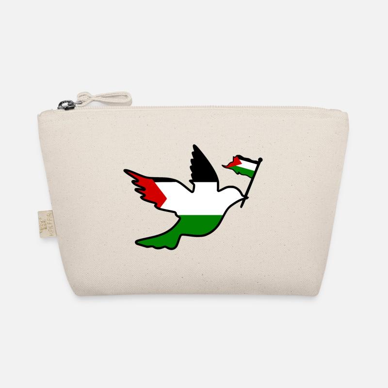 Free palestine - Bio-Täschchen - Natur