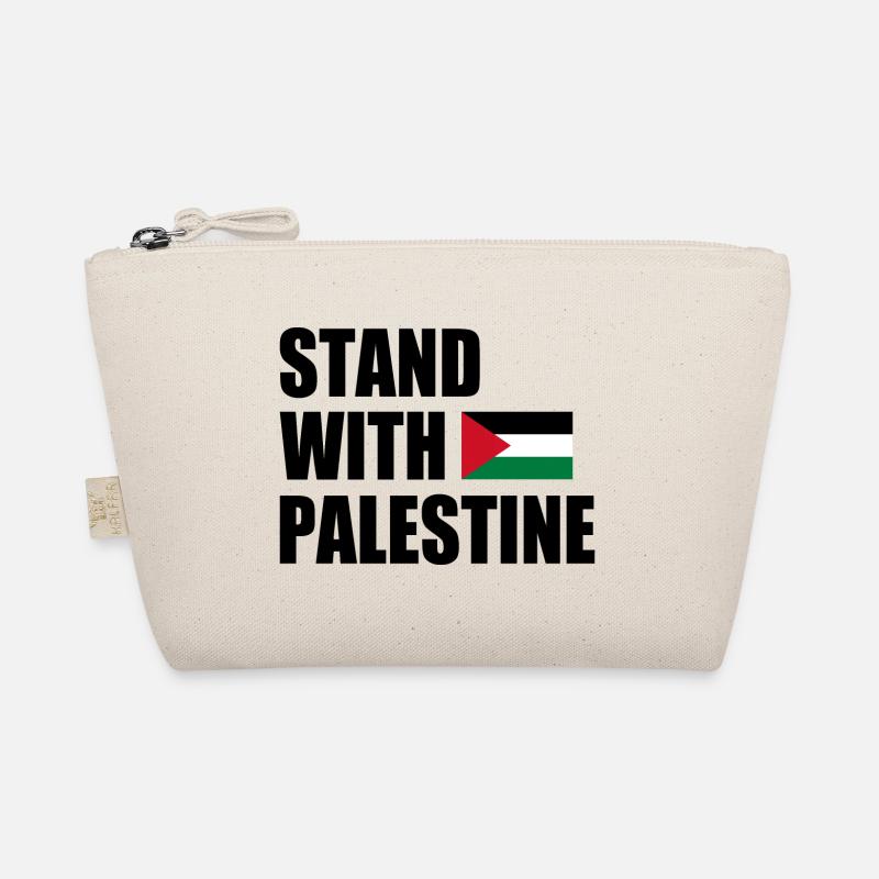 Stand with palestine - Bio-Täschchen - Natur