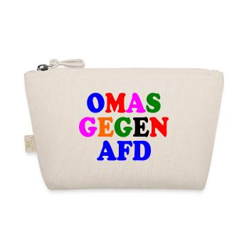 Omas gegen afd - Bio-Täschchen - Natur - Vorne