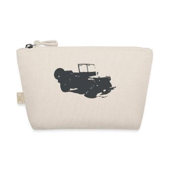 US Jeep Willys - Bio-Täschchen - Natur - Vorne