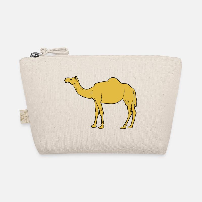 Kamel / Dromedar - seitliche Ansicht Bio-Täschchen