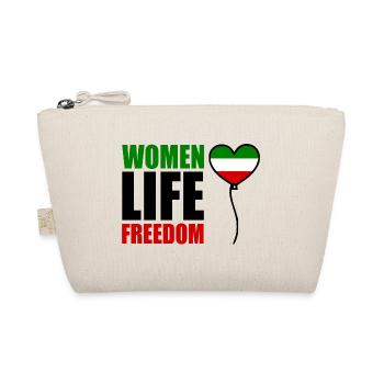 Women life freedom - Organic Pouch - nature - Front