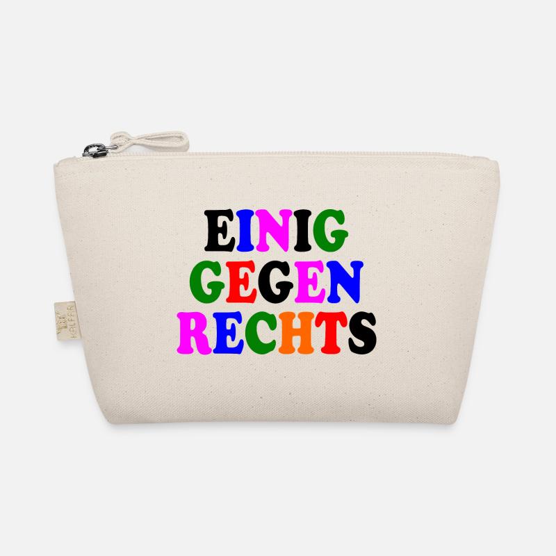 Einig gegen rechts Bio-Täschchen