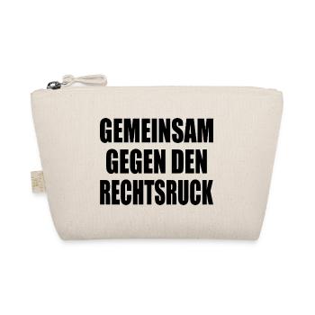 Together against a shift to the right - Organic Pouch - nature - Front