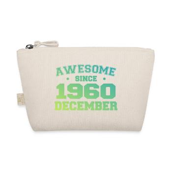 Anniversaire Décembre 1960 - Cadeau Decembre 1960 - Trousse biologique - nature - Devant