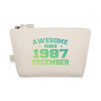 Anniversaire Décembre 1987 - Cadeau Decembre 1987 - Trousse biologique - nature - Devant