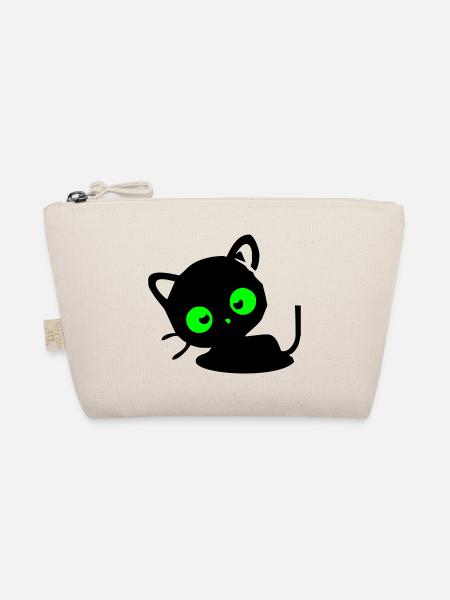 Katze - Bio-Täschchen - Natur