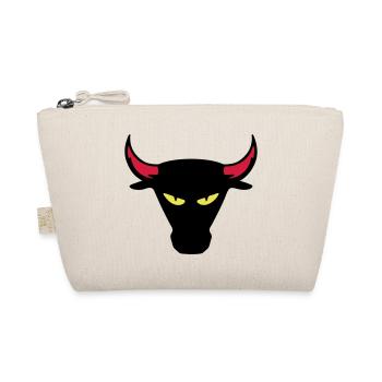bull corrida - Organic Pouch - nature - Front