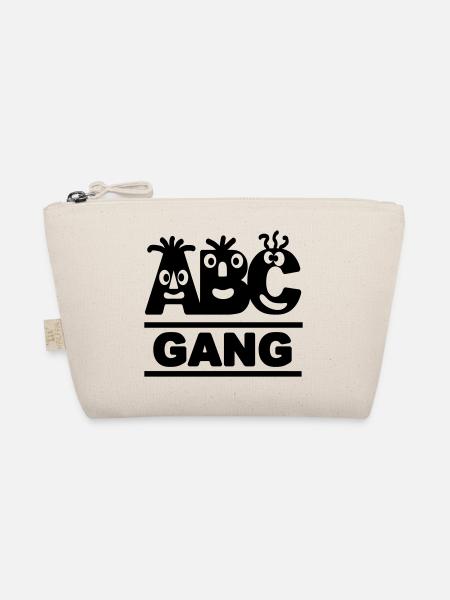 lustige ABC-GANG - Bio-Täschchen - Natur