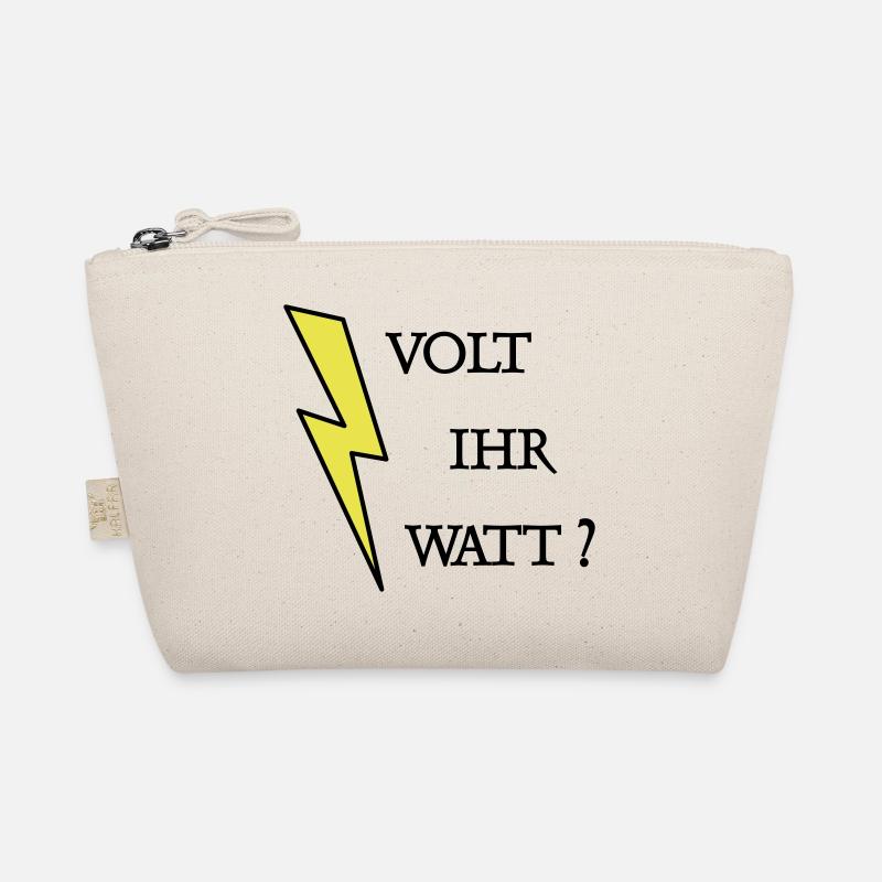 Volt Ihr Watt - Bio-Täschchen - Natur