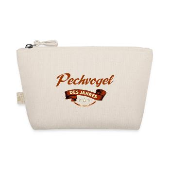 Pechvogel des Jahres - Rahmenlos Geschenk - Bio-Täschchen - Natur - Vorne