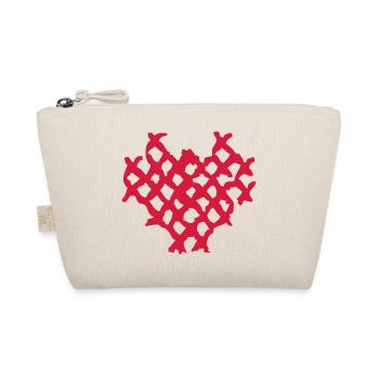 Waffle heart - Trousse biologique - nature - Devant