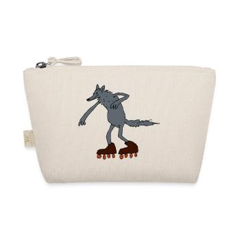 Wolf - Bio-Täschchen - Natur - Vorne