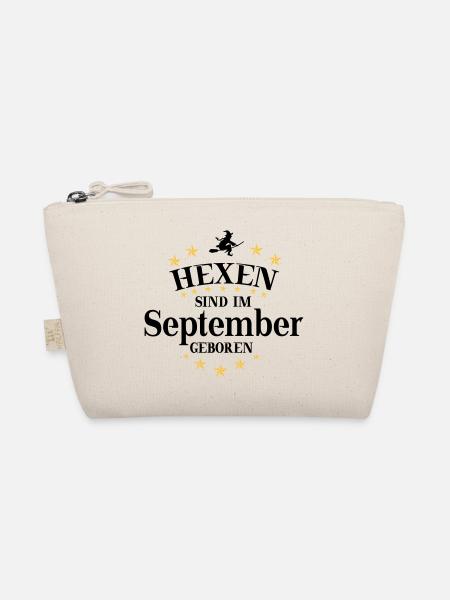 Hexen September - Bio-Täschchen - Natur - Vorne
