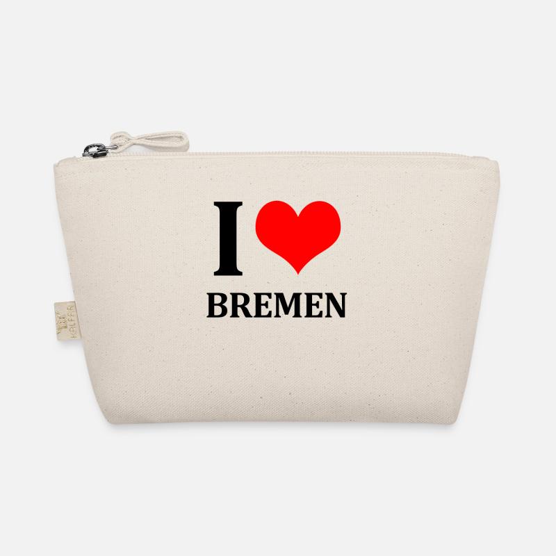 I Love Bremen - Bio-Täschchen - Natur