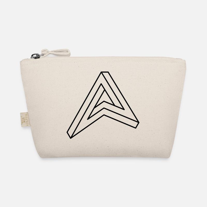 impossible chiffre Hipster géométrie triangle Escher Trousse biologique