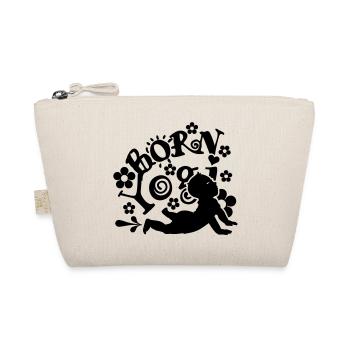 Born Yogi Baby (1c) - Organic Pouch - nature - Front
