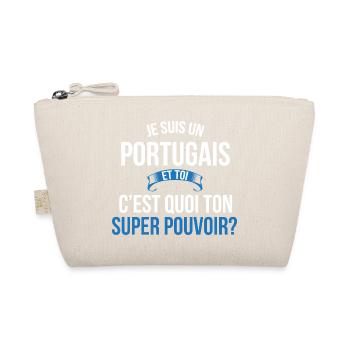 Portugais super pouvoir homme - Trousse biologique - nature - Devant