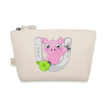cochon comique du bonheur - Trousse biologique - nature - Devant