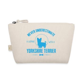 Yorkshire Terrier Shirt NU - Organic Pouch - nature - Front