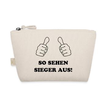 So sehen Sieger aus - Bio-Täschchen - Natur - Vorne