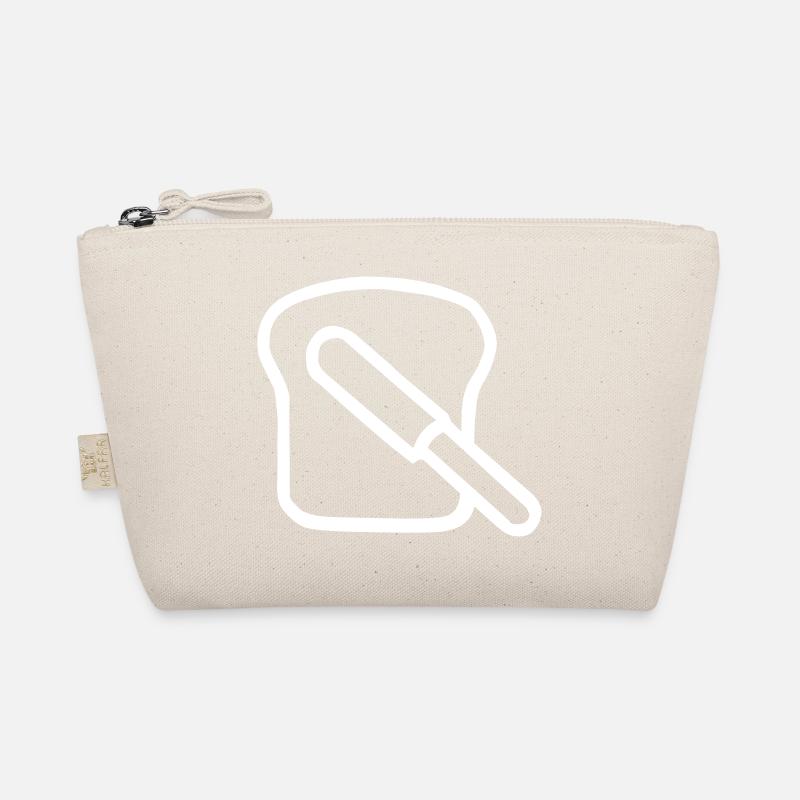 Bread slice spread knife Organic Pouch