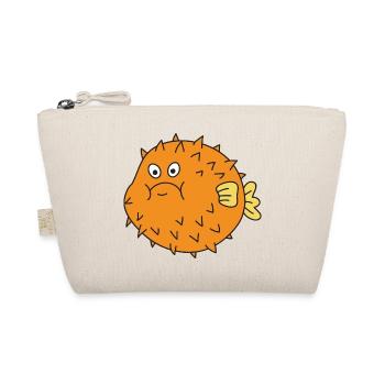 Puffer fish sea ocean under water - Organic Pouch - nature - Front