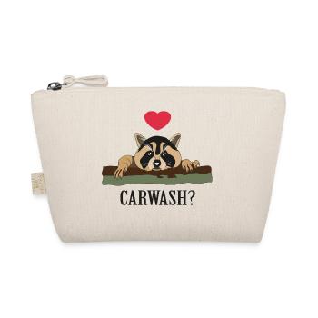 racoon - Organic Pouch - nature - Front