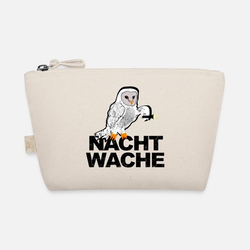 Bird Night Watch Owl with Flashlight Organic Pouch