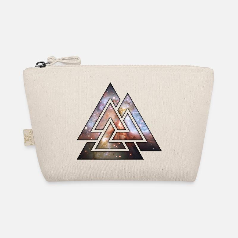 Cosmic Triangles T-Shirts - Trousse biologique - nature