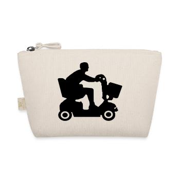 Image de personnes handicapées en scooter de mobilité # - Trousse biologique - nature - Devant