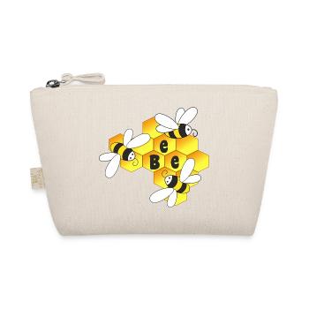 Honig, Bee, Bienen - Bio-Täschchen - Natur - Vorne