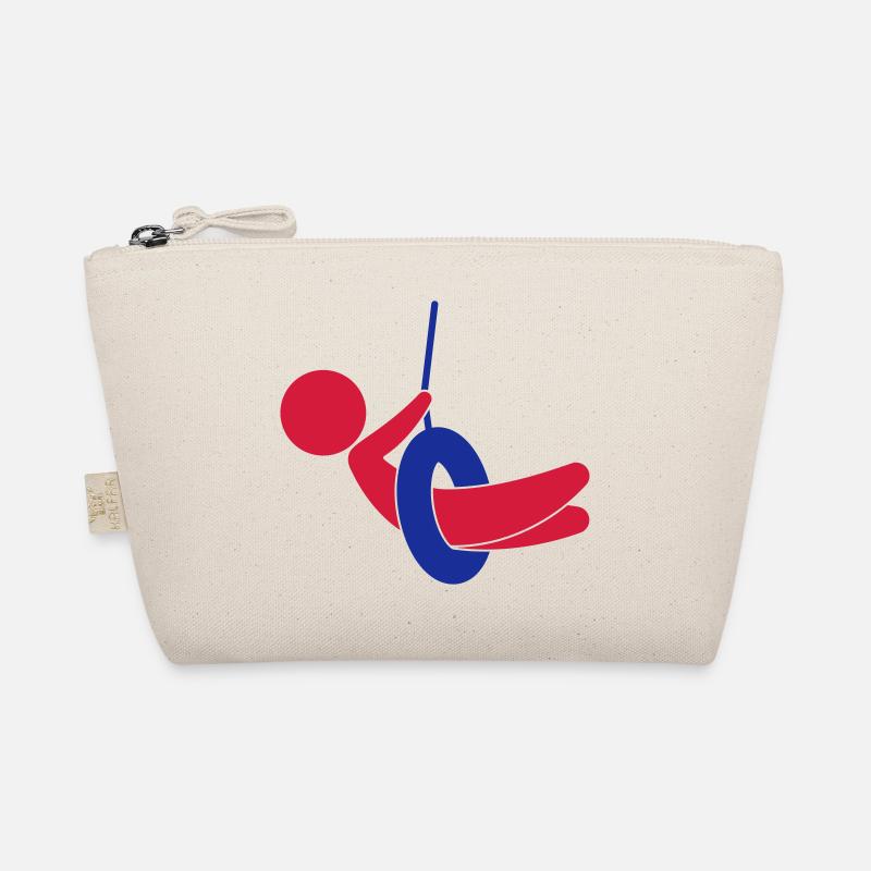 Child sitting on a swing Organic Pouch