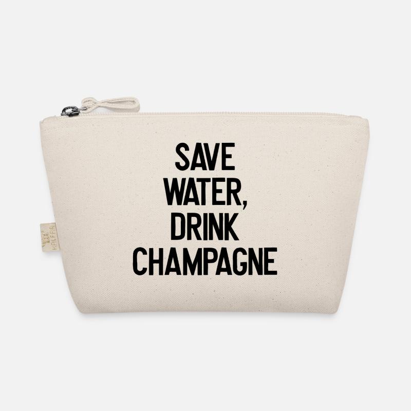 Save Water, Drink Spruch Bio-Täschchen