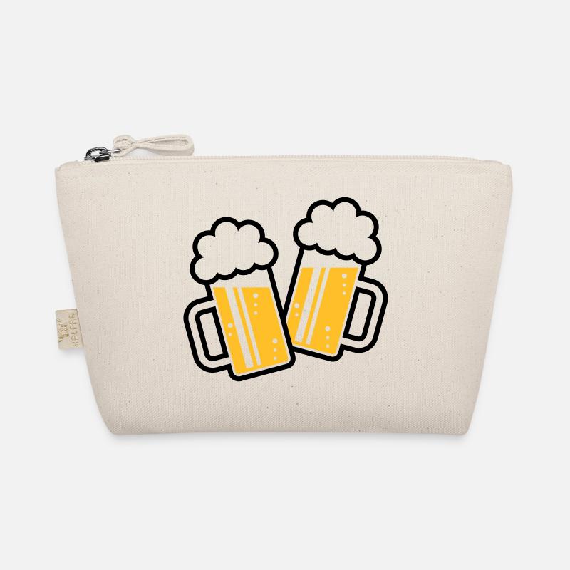 2 chopes de bière grillées, santé ! (chope de bière / 2C) Trousse biologique