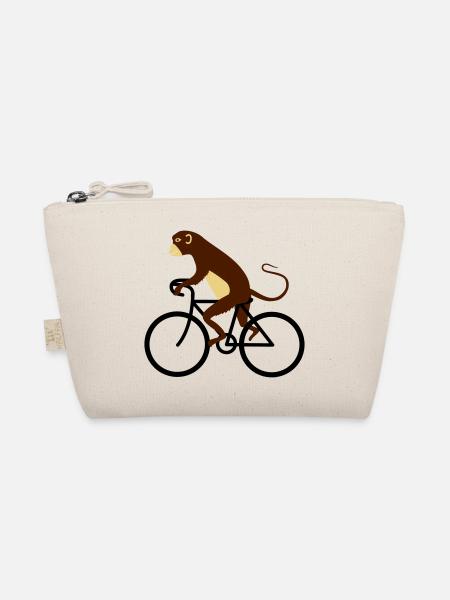 bike - Organic Pouch - nature - Front