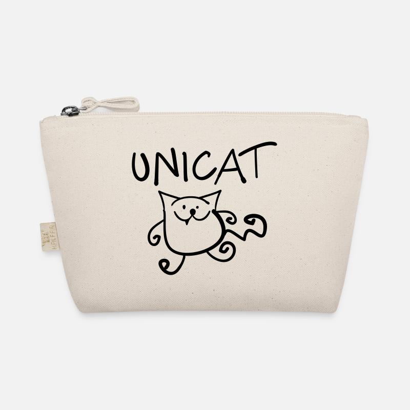 Katze als Unikat Bio-Täschchen