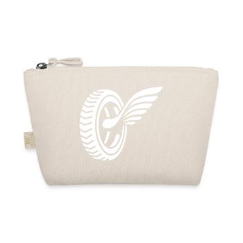 Car badge tires and wings - Organic Pouch - nature - Front