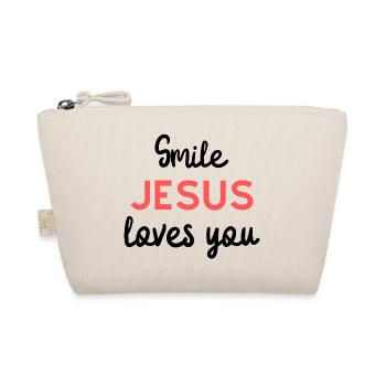 Jésus aime, cadeau, Jésus, foi, Dieu - Trousse biologique - nature - Devant