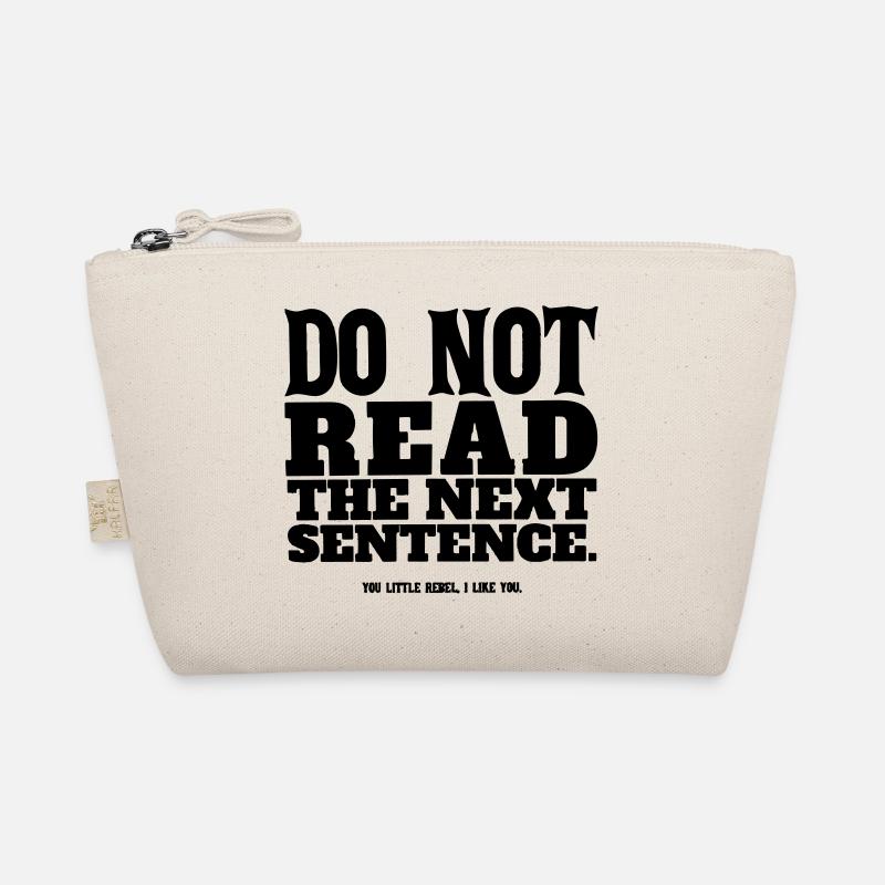 Lustiges Sprichwort Bio-Täschchen