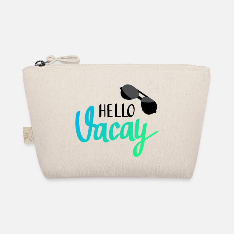 Hello vacay! Organic Pouch