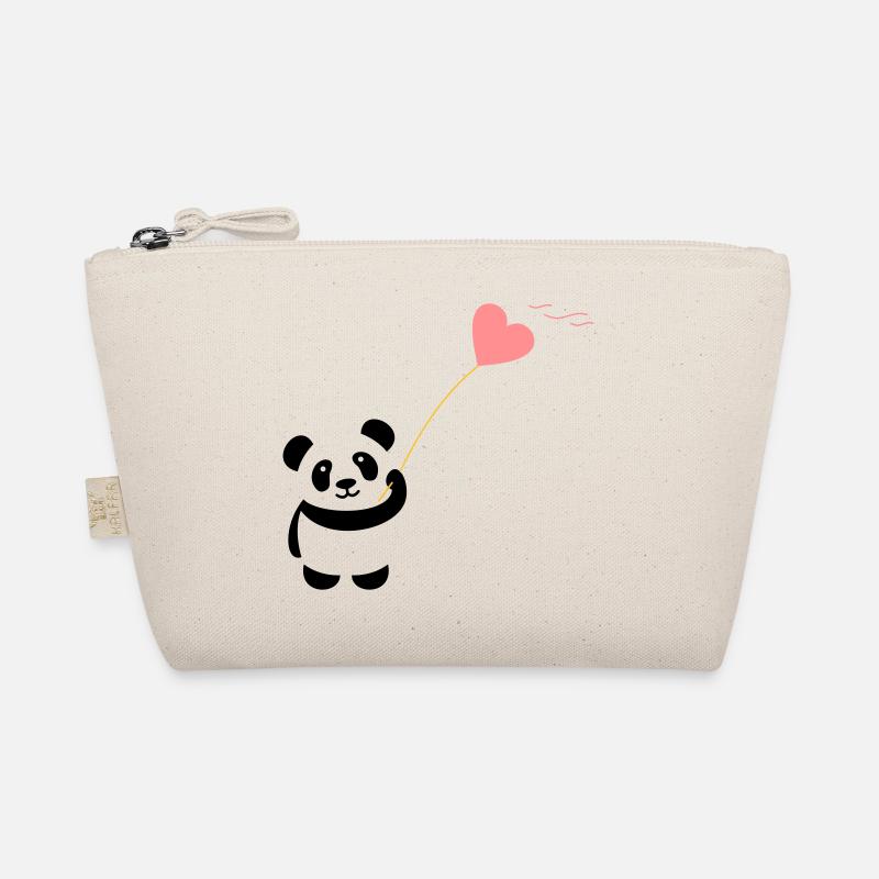 panda coeur mignon ballon ours gros gros kusch Trousse biologique