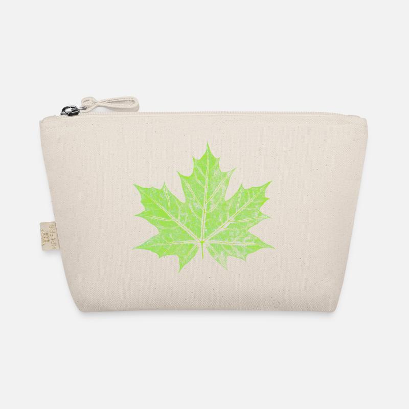 Feuille d’érable - VERT - Naturel / Design forestier Trousse biologique