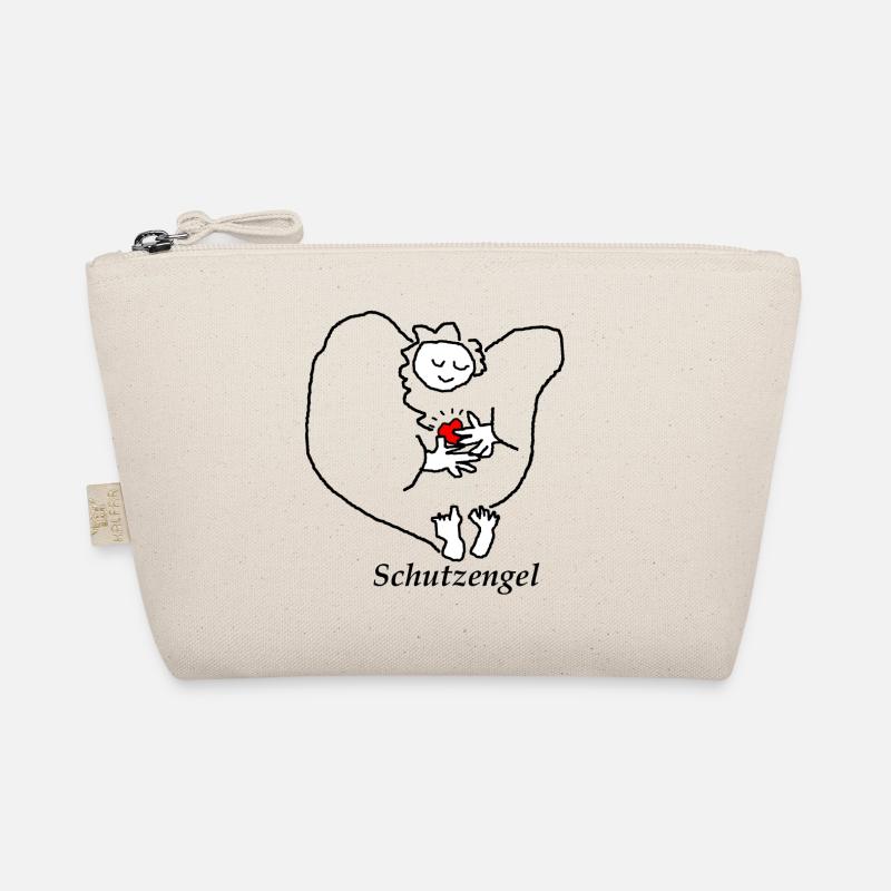 Schutzengel mit Herz Bio-Täschchen