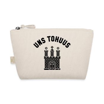 Uns Tohuus – Hamburg Wappen (Plattdeutsch) - Bio-Täschchen - Natur - Vorne